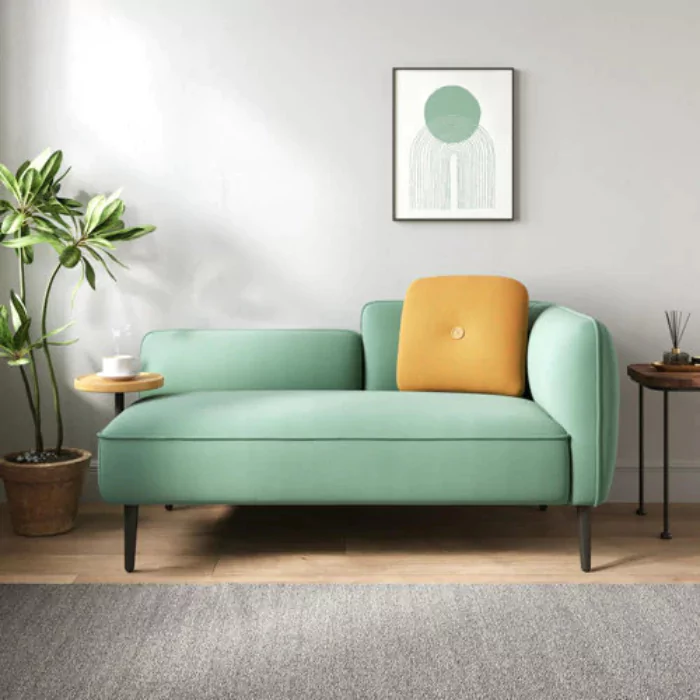 Contemporary Style Lounger Sofa