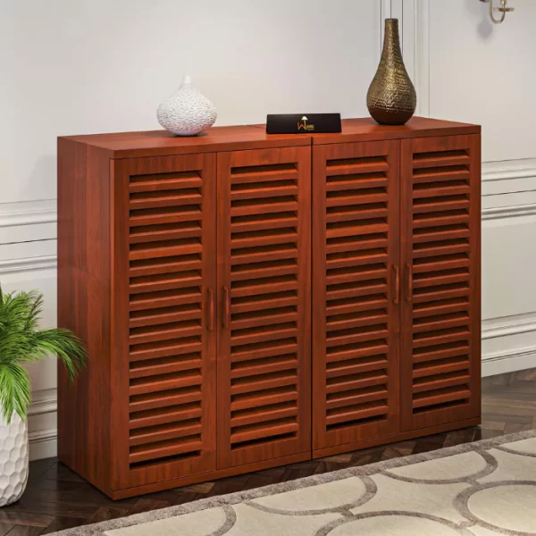 Louvered Style Storage Cabinet